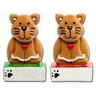 LR214C: GINGERBREAD CAT 