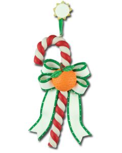 CL177: Orange Candy Cane