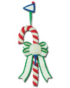 CL255: GOLF CANDY CANE