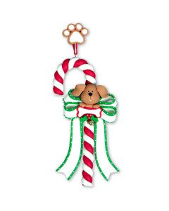 CL267: Dog Candy Cane