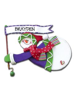 CL400F: Flying Snowman - Flag