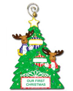 CR102F: OUR FIRST CHRISTMAS MOOSE TREE 2