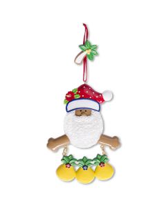CR183N: New Tropical Santa w/ 3 Pineapples