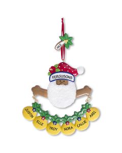 CR186N: New Tropical Santa w/ 6 Pineapples