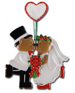 CR191N: Kissing Wedding Bears