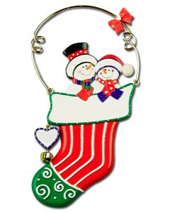 CR292: SNOWMAN STOCKING 2