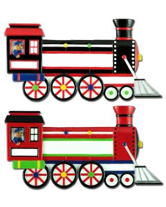 CR353PK: BLACK/RED CHRISTMAS TRAIN