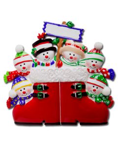 CR446: RED SNOWMAN BOOTS 6