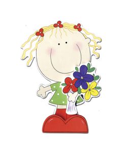 JK101: GIRL W/ BOUQUET
