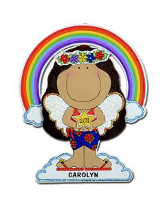 JK405: Rainbow Angel w/Star 