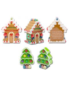 LR114: GINGERBREAD HOUSE & TREE