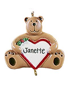 LR204: BEAR W/ HEART COMPONENT