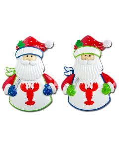 NT120: LOBSTER BIB SANTA
