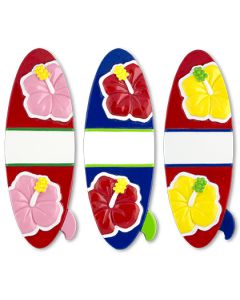 NT179H: Hibiscus Surfboard