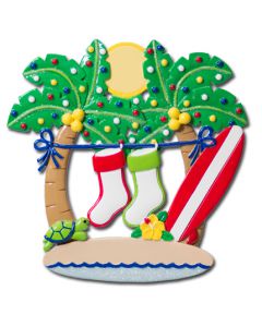 NT182: PALM TREES WITH STOCKINGS - 2