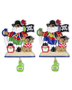 NT187:Pirate Santa & Dog