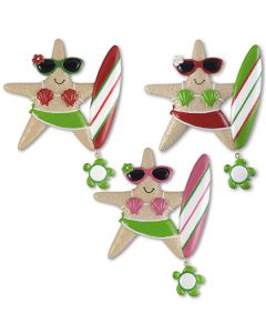NT238: Tropical Starfish Surfer Girl