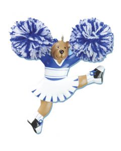 SP123B: KICKING CHEERLEADER - BLUE