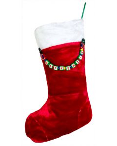 ST102: 17" PLUSH STOCKING