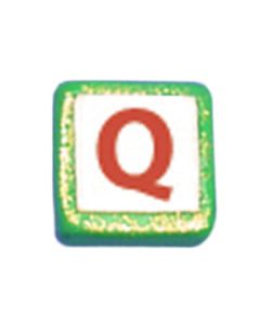 ST200Q: STOCKING LETTER "Q" BEAD