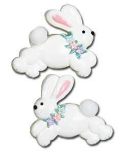 ST314: Bunny Baby Stocking Charm