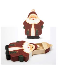 WG104: SANTA W/ TREE GIFT CERTIFICATE BOX