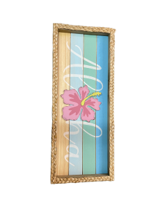 BOW152 ALOHA WOOD SIGN