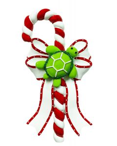 CAN256: Sea Turtle Candy Cane