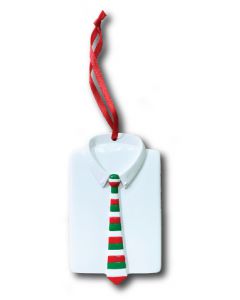 CR250: Shirt w/Striped Tie