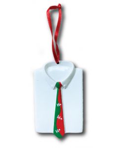 CR252: Shirt w/Ho-Ho-Ho Tie