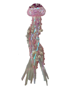 HZZ109: Red Glass Jellyfish