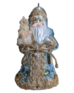 HZZ124: Glass Royal Beach Santa 