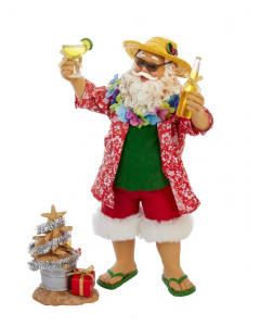KSA174 10" BEACH SANTA (*SHIPPING & HANDLING INCLUDED*)