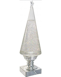 KSA196 14" CLEAR/SILV LAVA LITE TREE (*SHIPPING AND HANDLING INCLUDED*)