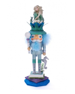 KSA333 17.5" MERMAID KING NUTCRACKER (*SHIPPING & HANDLING INCLUDED*)