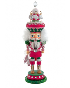 KSA408 BALLET SOLDIER NUTCRACKER 18" PNK/GRN (*SHIPPING & HANDLING INCLUDED*)