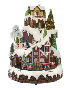 KSA418 MOUNTAIN LED VILLAGE (*SHIPPING & HANDLING INCLUDED*)