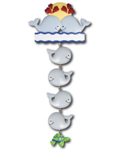 LR122 + LR222 (4): Whale Couple + (4) Whale Components