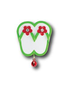 LR219F Female Flip Flops Mini Ornament