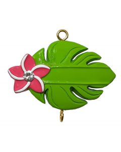 LR300PW: Monstera Pink w/ White Trim Component