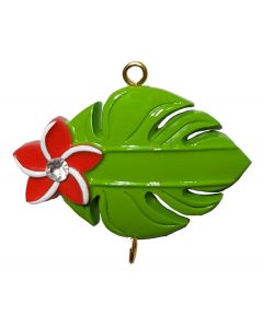 LR300RW: Monstera Red w/ White Trim Component