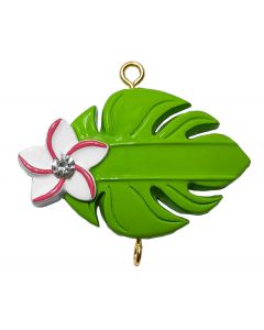 LR300WP: Monstera White w/ Pink Trim Component