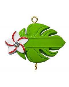 LR300WR: Monstera White w/ Red Trim Component