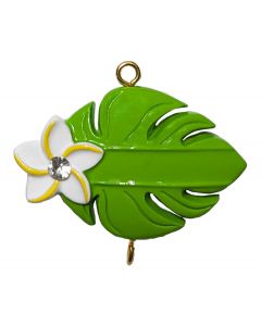 LR300WY: Monstera White w/ Yellow Trim Component