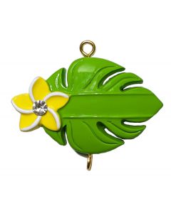 LR300YW: Monstera Yellow w/ White Trim Component