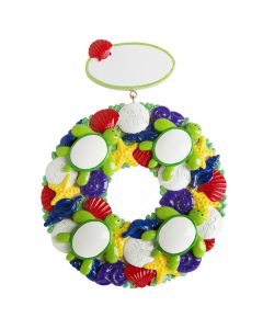 NT154PM: Primary Sea Turtle Wreath 4