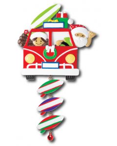 NT259+LR006:  VW Van Santa & Mrs. Claus + SB Component (3)