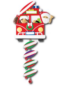 NT259+LR006:  VW Van Santa & Mrs. Claus + SB Component (4)