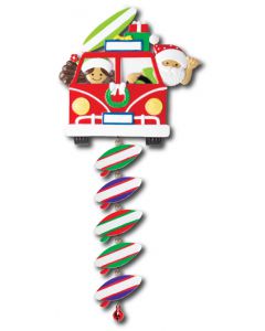 NT259+LR006:  VW Van Santa & Mrs. Claus + SB Component (5)