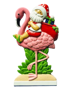 NT338: Santa & Flamingo